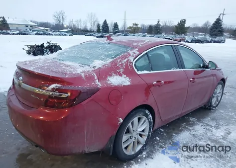 2014 Buick Regal Turbo z USA, uszkodzony, nr VIN 2G4GK5EX0E9306863